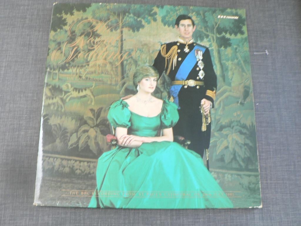 PRINS CHARLES EN DIANA ROYAL WEDDING 29 JULI 1981 LP, Verzamelen, Ophalen of Verzenden, Gebruikt, Tijdschrift of Boek