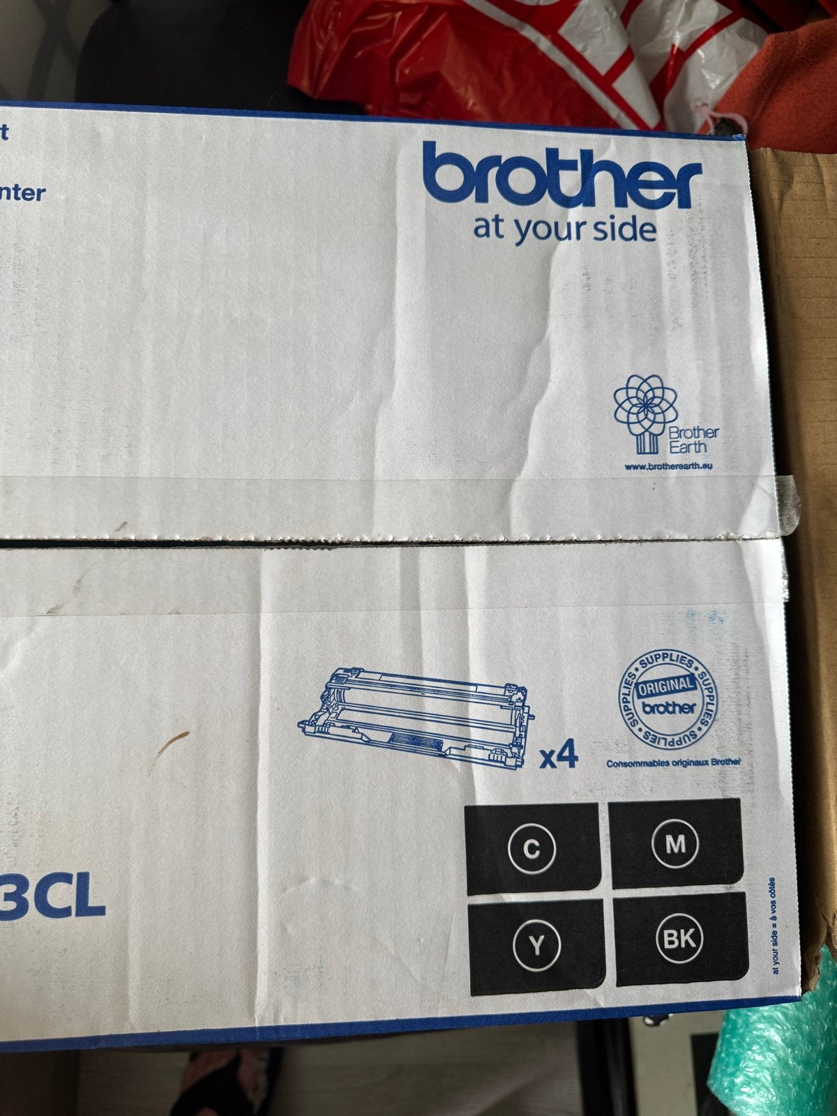 Originele Brother DR-243CL Drum Unit Set (4-pack) - Nieuw/Ge, Computers en Software, Printerbenodigdheden, Ophalen of Verzenden