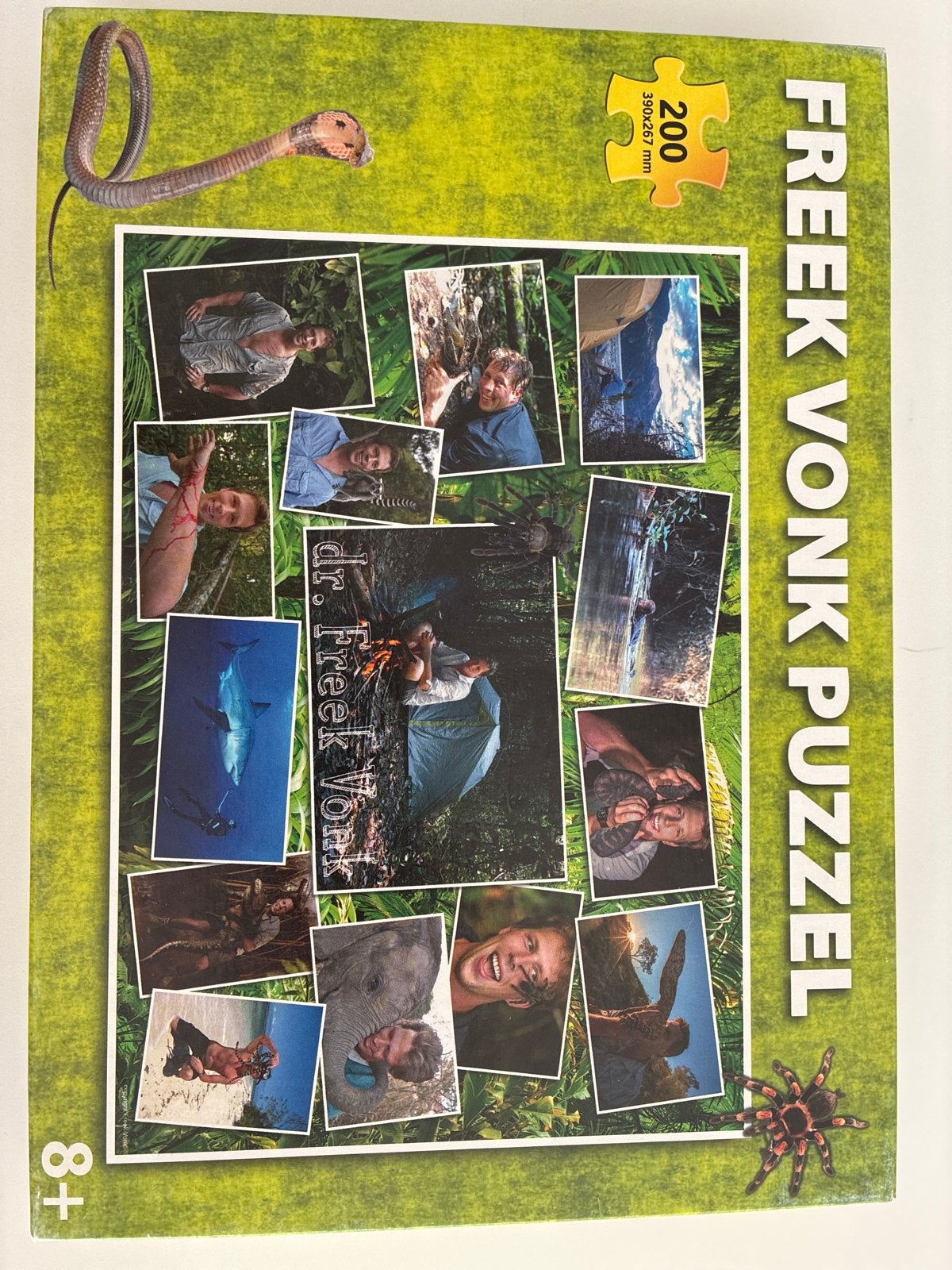 Freek Vonk Puzzel 200 stukjes, Ophalen, Meer dan 50 stukjes, Zo goed als nieuw, 6 jaar of ouder