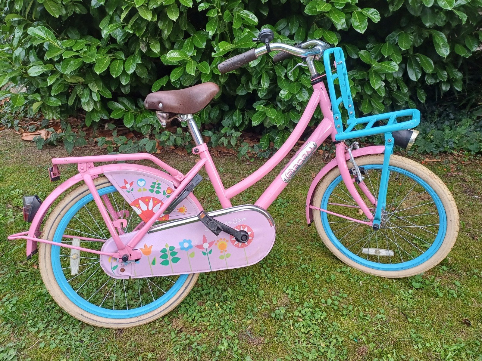 kinderfiets meisje popal dutch bloom 20 inch, Ophalen, Gebruikt, Popal transport fiets, Handrem