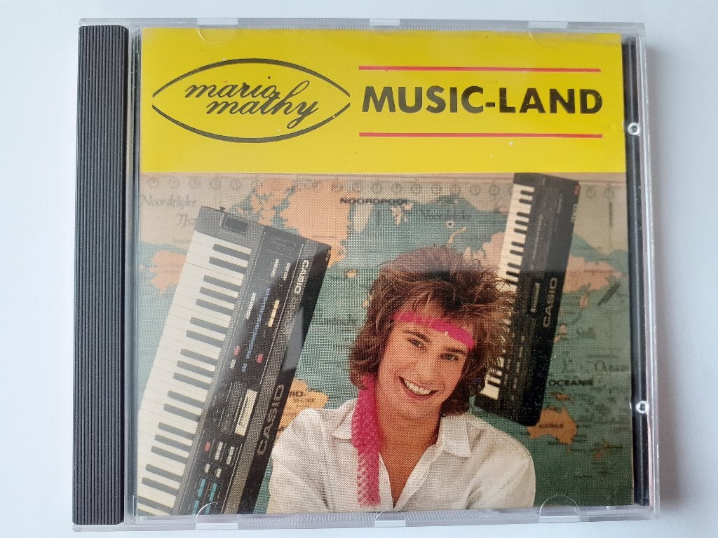 Mario mathy - music land, Verzenden, Zo goed als nieuw, Levenslied of Smartlap, Album