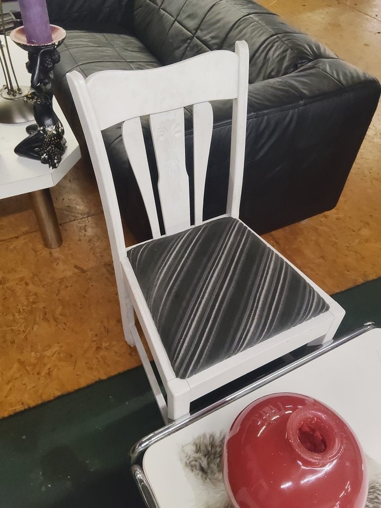 4 stoelen en salontafel, Ophalen, Rechthoekig, 50 tot 100 cm