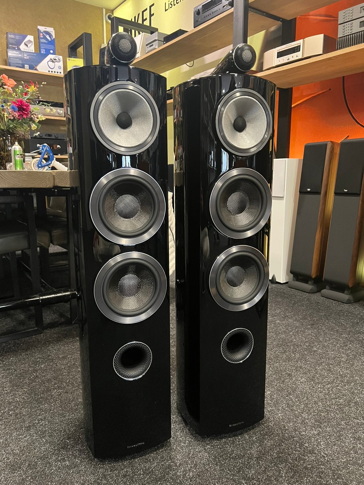Bowers & Wilkins 804D3, Audio, Tv en Foto, Luidsprekers, Ophalen of Verzenden, Zo goed als nieuw, Bowers & Wilkins (B&W), 120 watt of meer