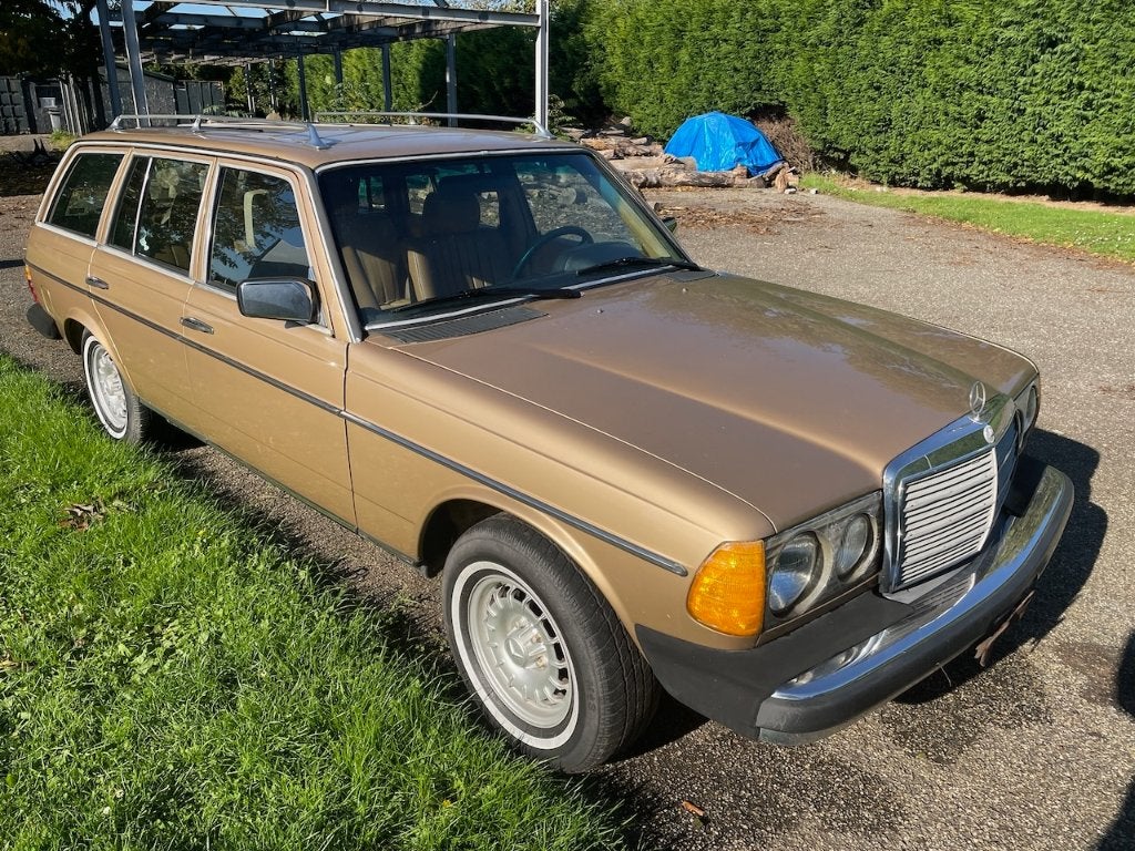 Mercedes 300TD S123 | California USA | Automaat | Airco 1983, Automaat, Overige kleuren, 700 kg, Elektrische ramen