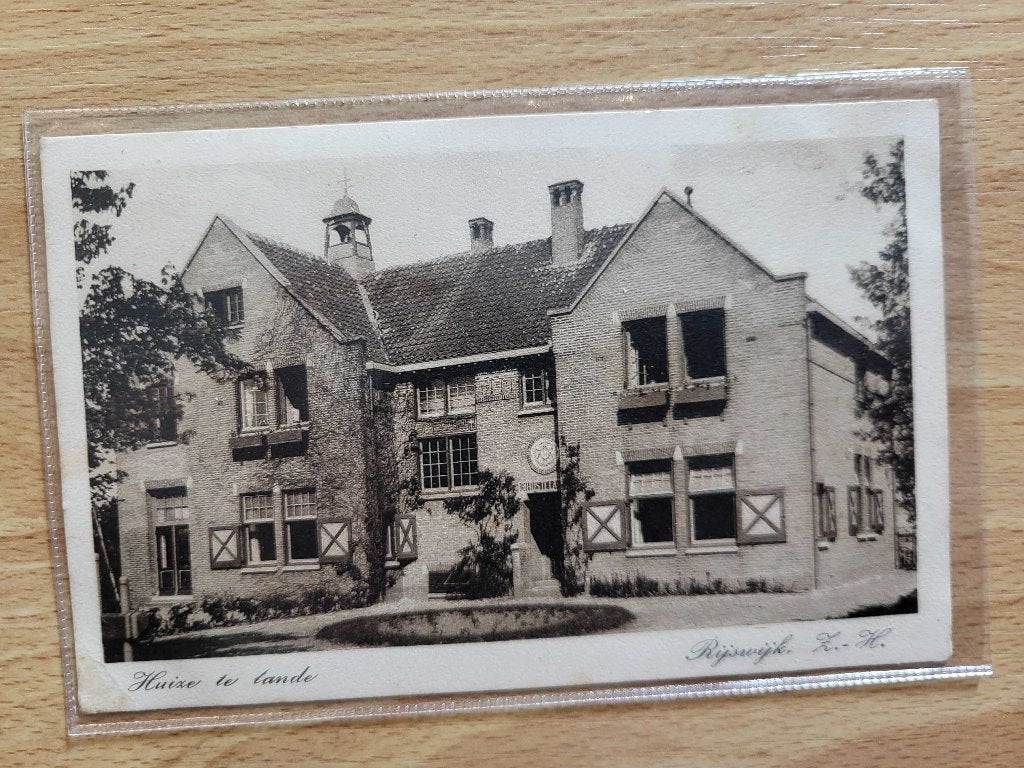 ansicht RIJSWIJK Huis te Lande, Ophalen of Verzenden, Voor 1920, Zuid-Holland