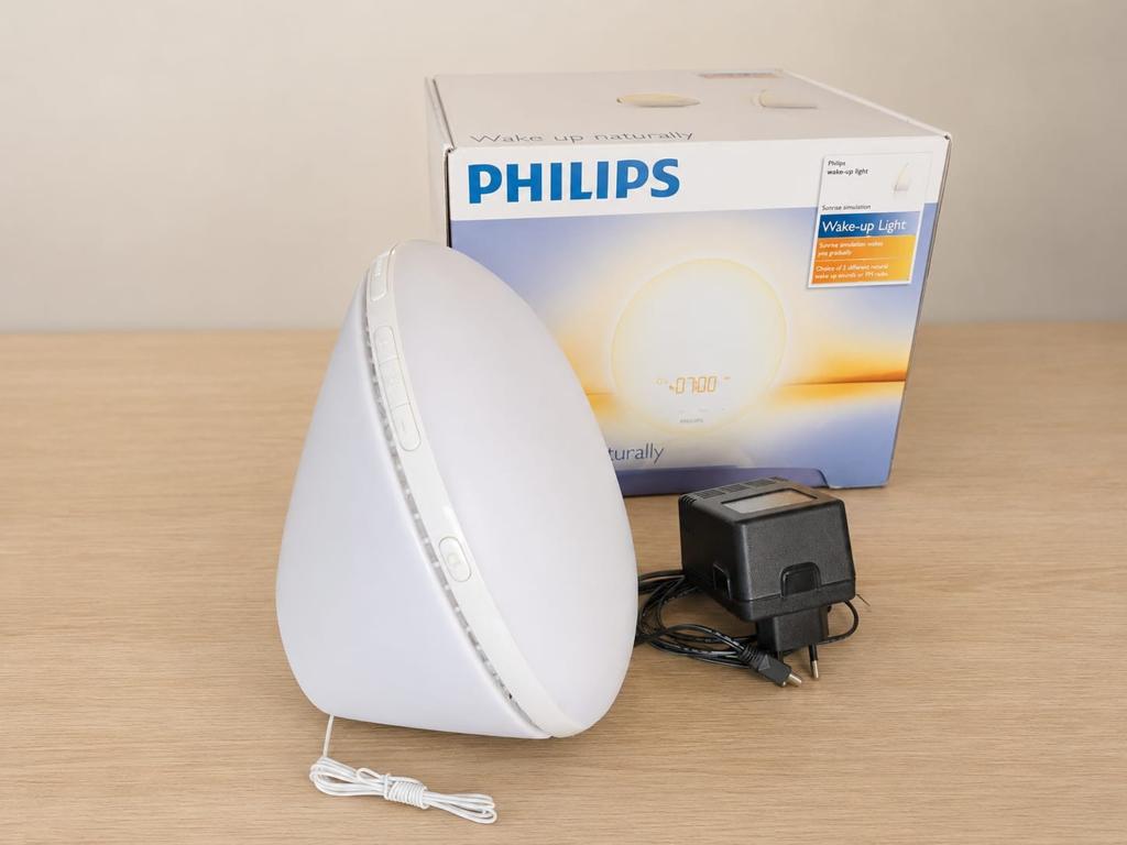Philips Wake-up Light HF3510/01 - Lichtwekker, Ophalen of Verzenden, Zo goed als nieuw, Digitaal