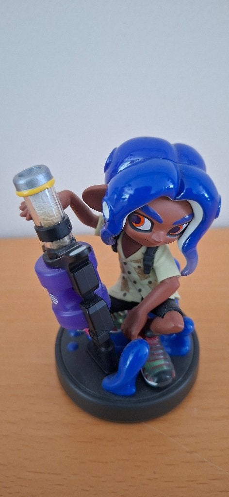 Amiibo Octoling Blue, Avontuur en Actie, 1 speler, Ophalen of Verzenden, Zo goed als nieuw