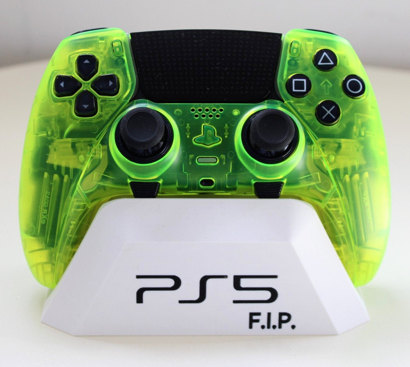 PS5 DualSense Edge – Slime Green GULIKIT TMR, Ophalen of Verzenden, Zo goed als nieuw