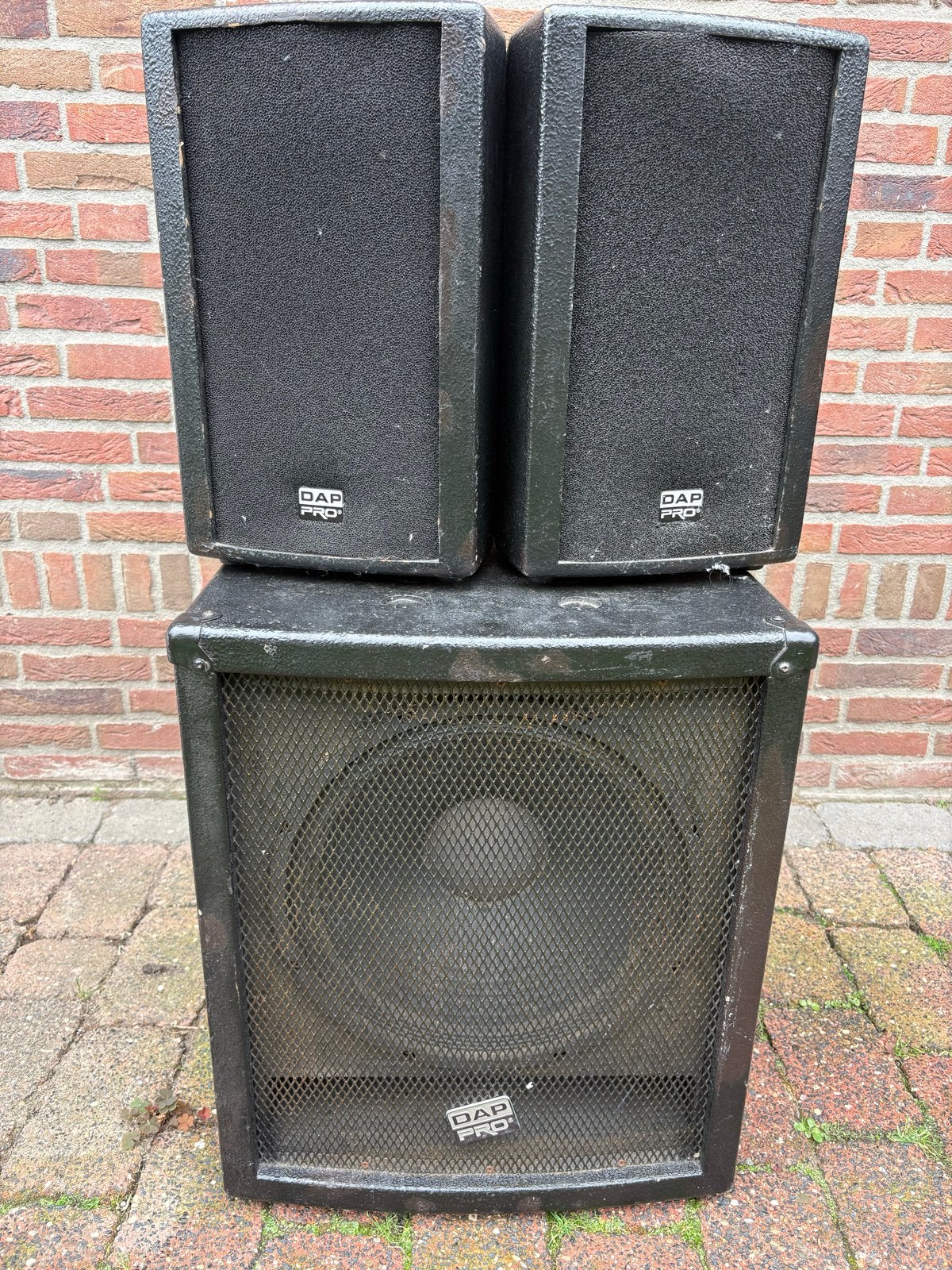 DAP Audio Club Mate 15 - Complete beginners set, Overige merken, Gebruikt, Inclusief kabels, Speakerset