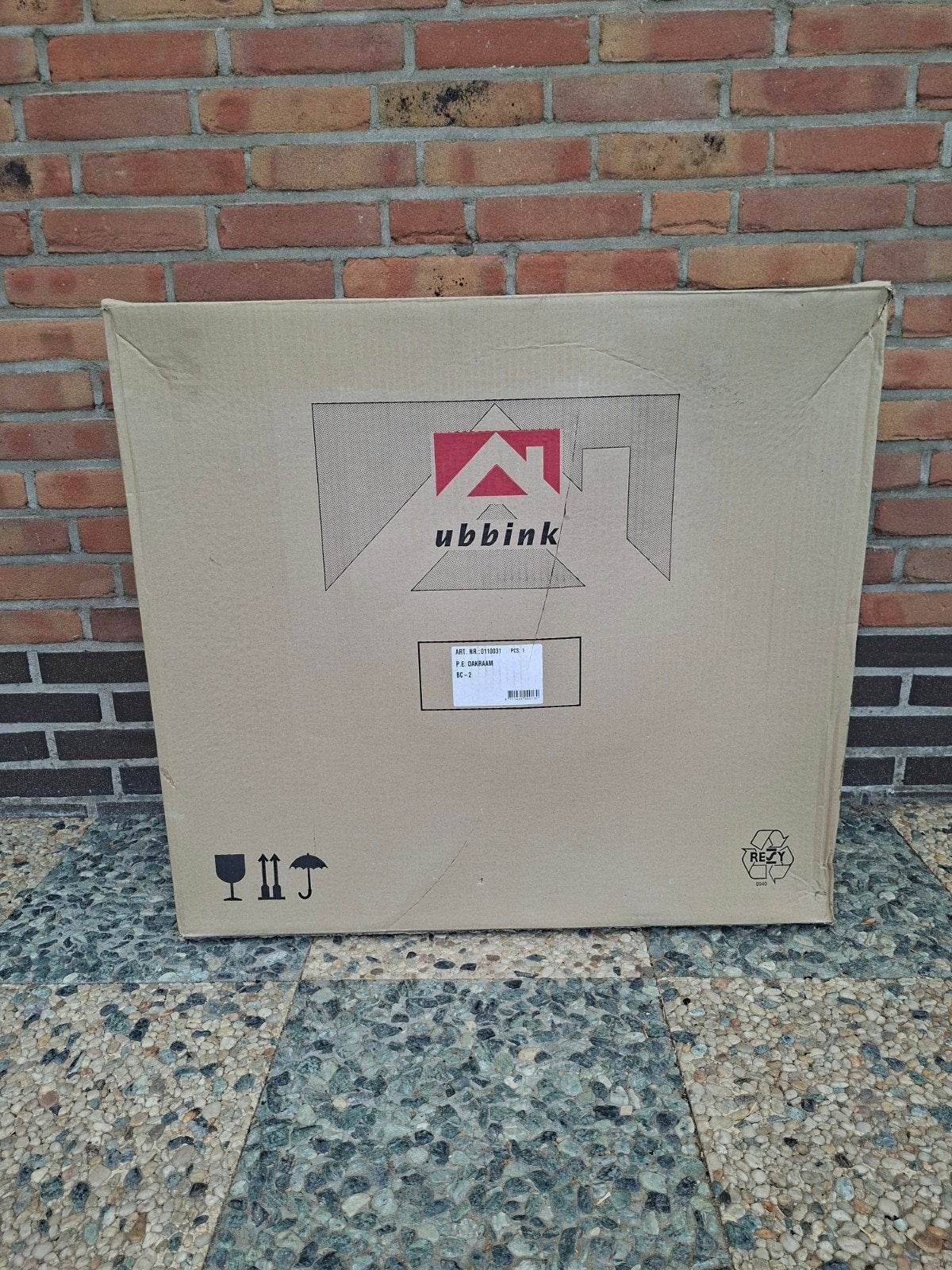 Nieuw Ubbink Dakraam - Compleet in doos, Ophalen, Minder dan 80 cm, Minder dan 80 cm, Nieuw