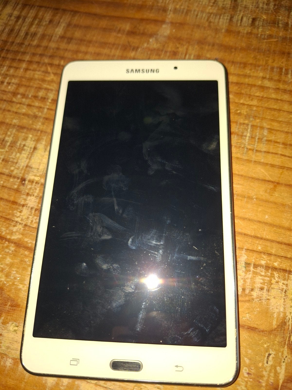 Samsung 7inch tablet smt-230, Computers en Software, Ophalen, Samsung tablet, 7 inch of minder, Gebruikt