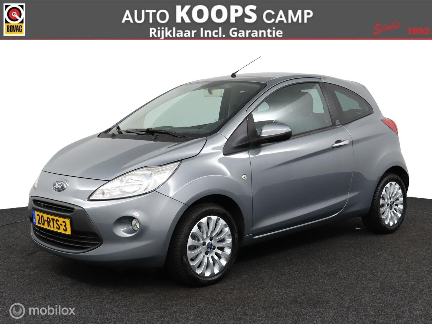 Ford Ka 1.2 Titanium X start/stop | Airco | Lichtmetaal | El, Auto's, Voorwielaandrijving, Euro 5, 1242 cc, 4 cilinders