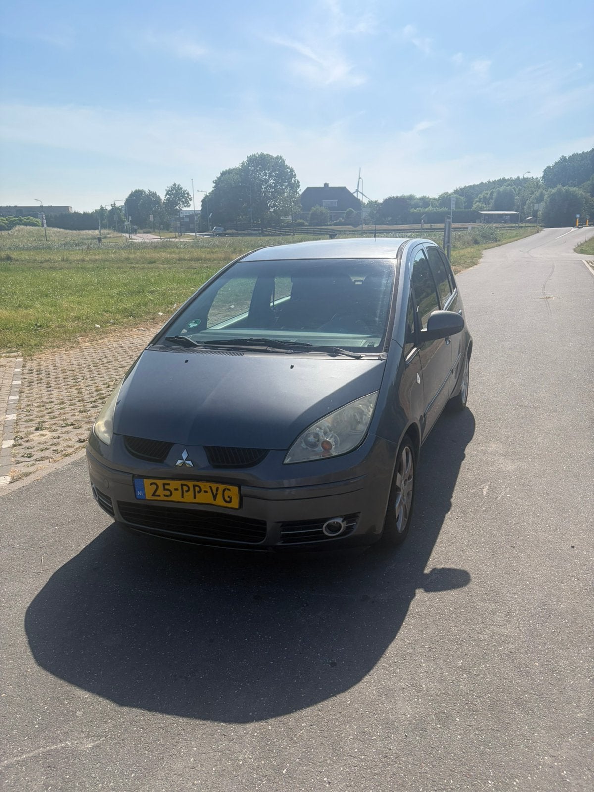 Mitsubishi Colt 1.5 CZ5 2004 Grijs, Auto's, Mitsubishi, Voorwielaandrijving, 40 €/maand, 4 cilinders, 965 kg