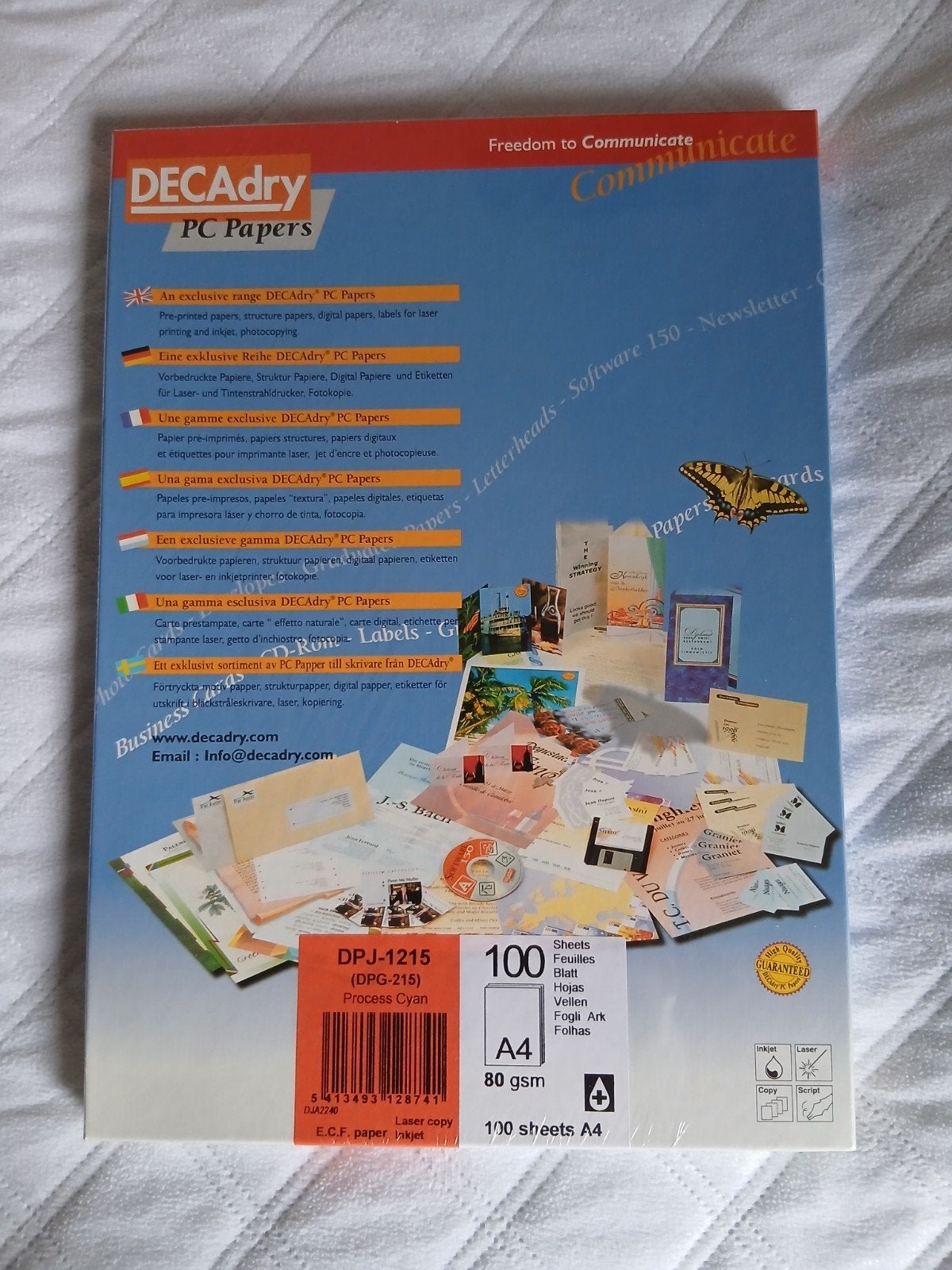 Nieue DECADry PC Papers -, Ophalen of Verzenden, Nieuw, Overige typen