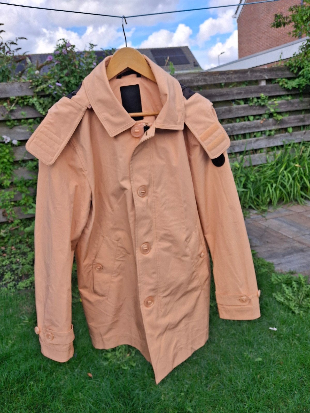 Airforce  jas - Maat L / lange mouwen, Onbekend, Maat 48/50 (M), Beige, Ophalen of Verzenden