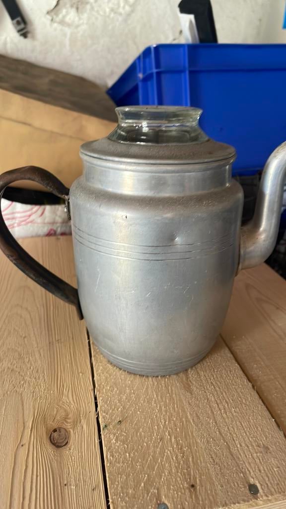 Pruttelkan koffiekan, Antiek en Kunst, Ophalen of Verzenden