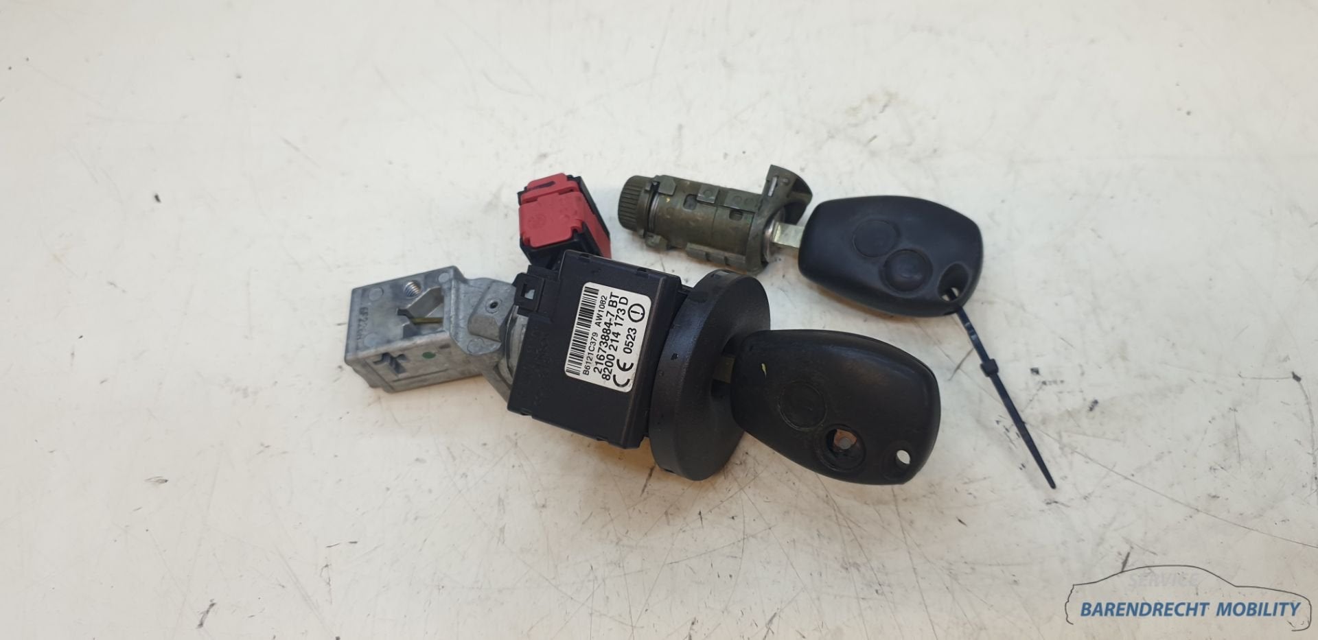 Contactslot set cilinderslot Renault Modus Clio III originee, Renault Group, Gebruikt, Contact.group@renault.com, Renault