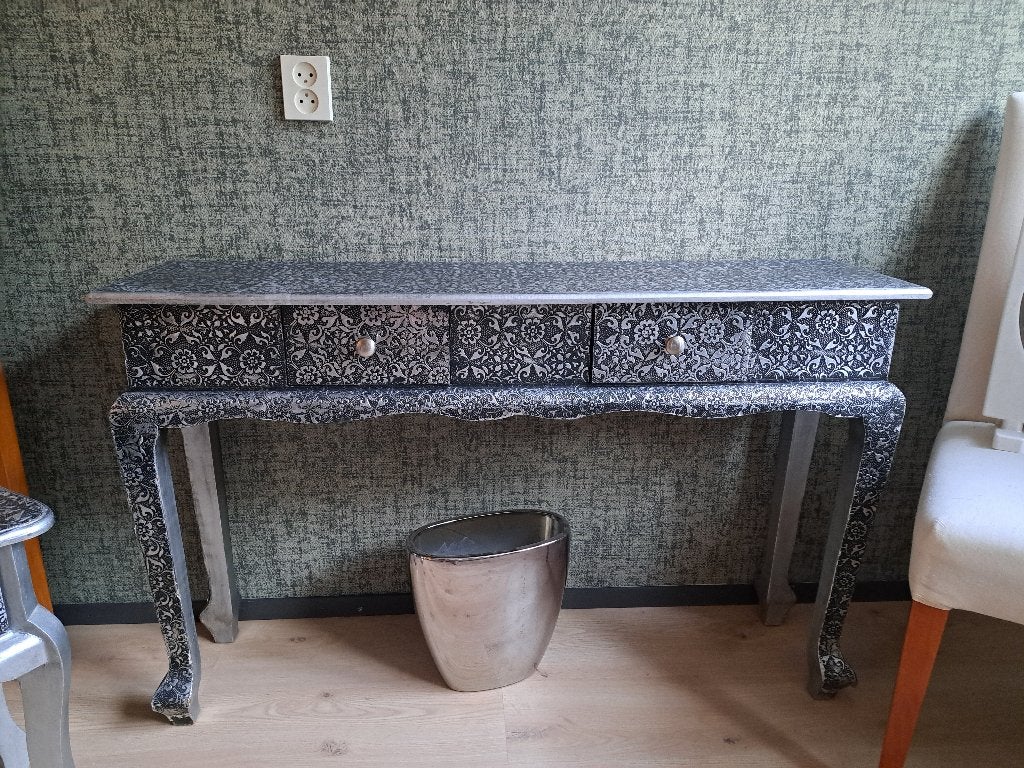 Side table met bijpassende nachtkastje, Ophalen, 50 tot 100 cm, Zo goed als nieuw, 25 tot 50 cm