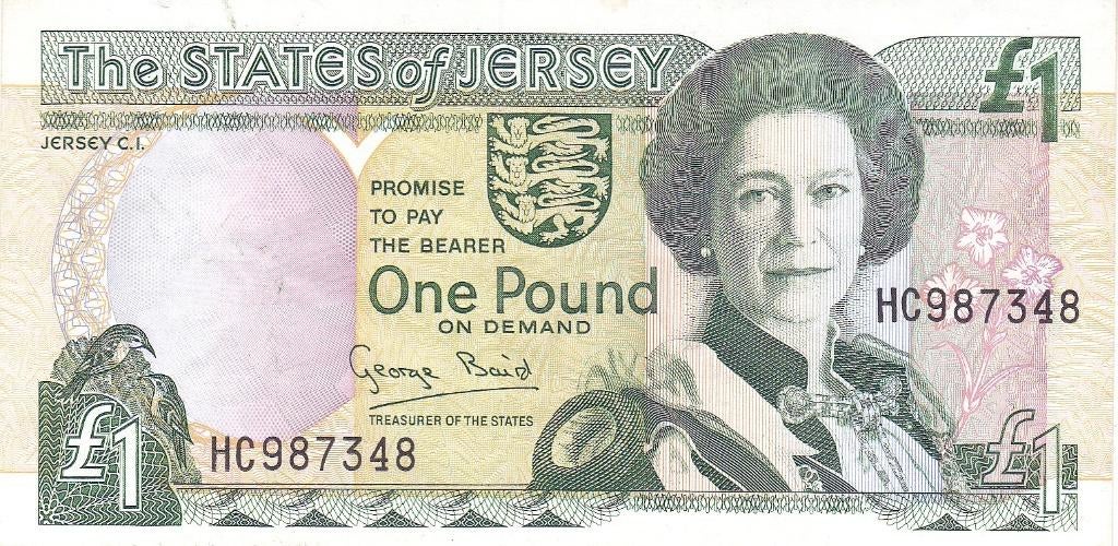 THE STATES of JERSY ONE POUND 2000, Postzegels en Munten, Ophalen of Verzenden, Overige landen