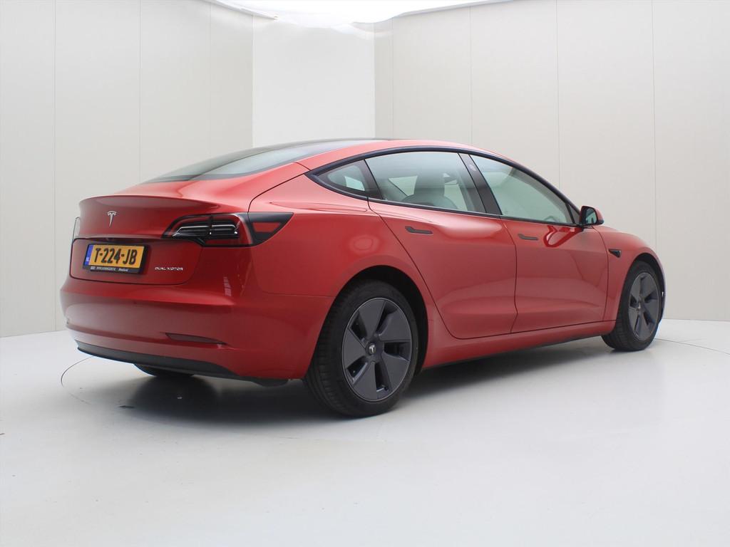 Tesla Model 3 Long-Range AWD 351pk 75 kWh FACELIFT [ FSD+WIT, Auto's, Tesla, Automaat, Gebruikt, Adaptive Cruise Control, Origineel Nederlands