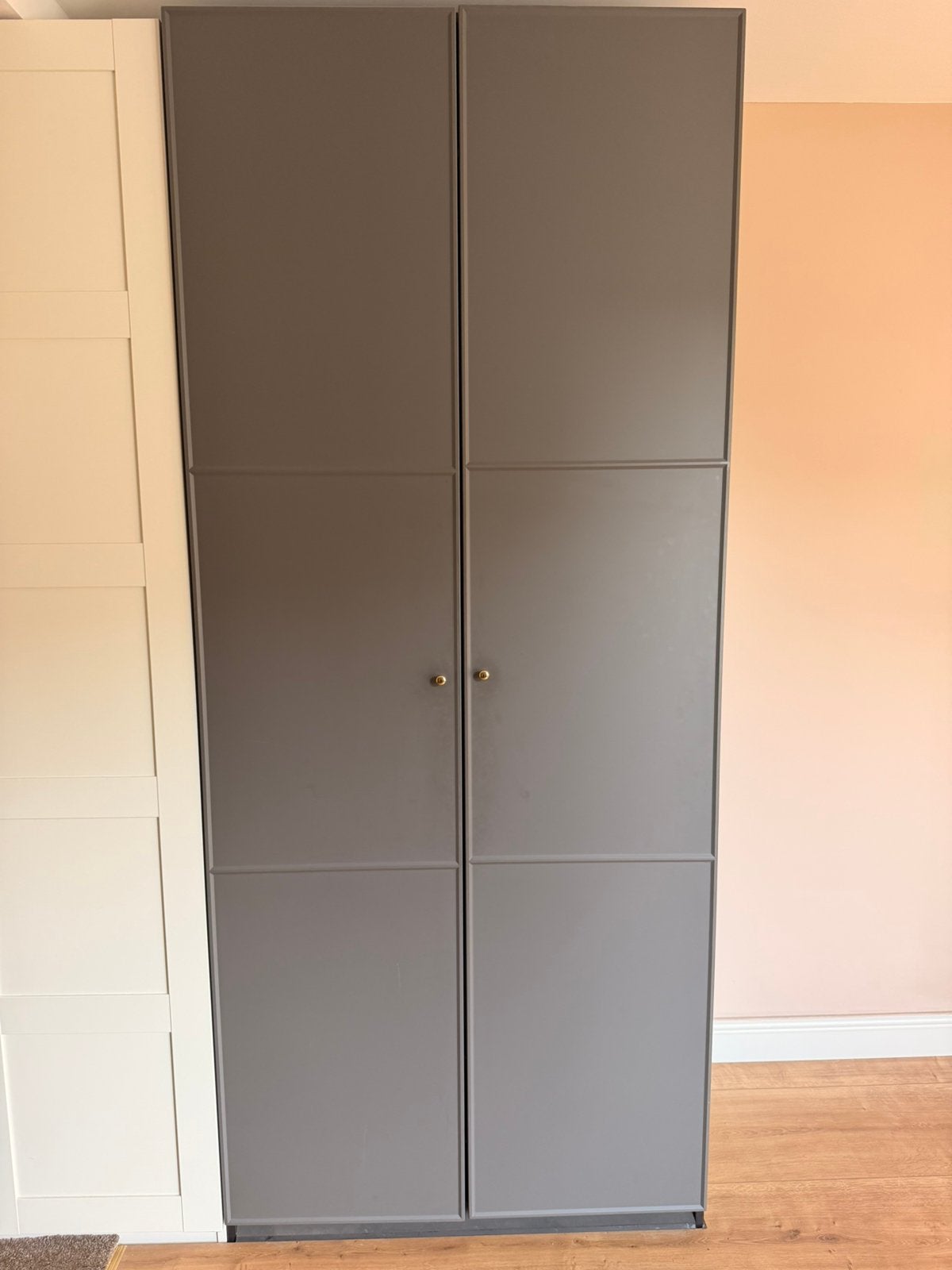 Ikea pax deuren grijs, Ophalen, 200 cm of meer, 50 tot 100 cm, Zo goed als nieuw