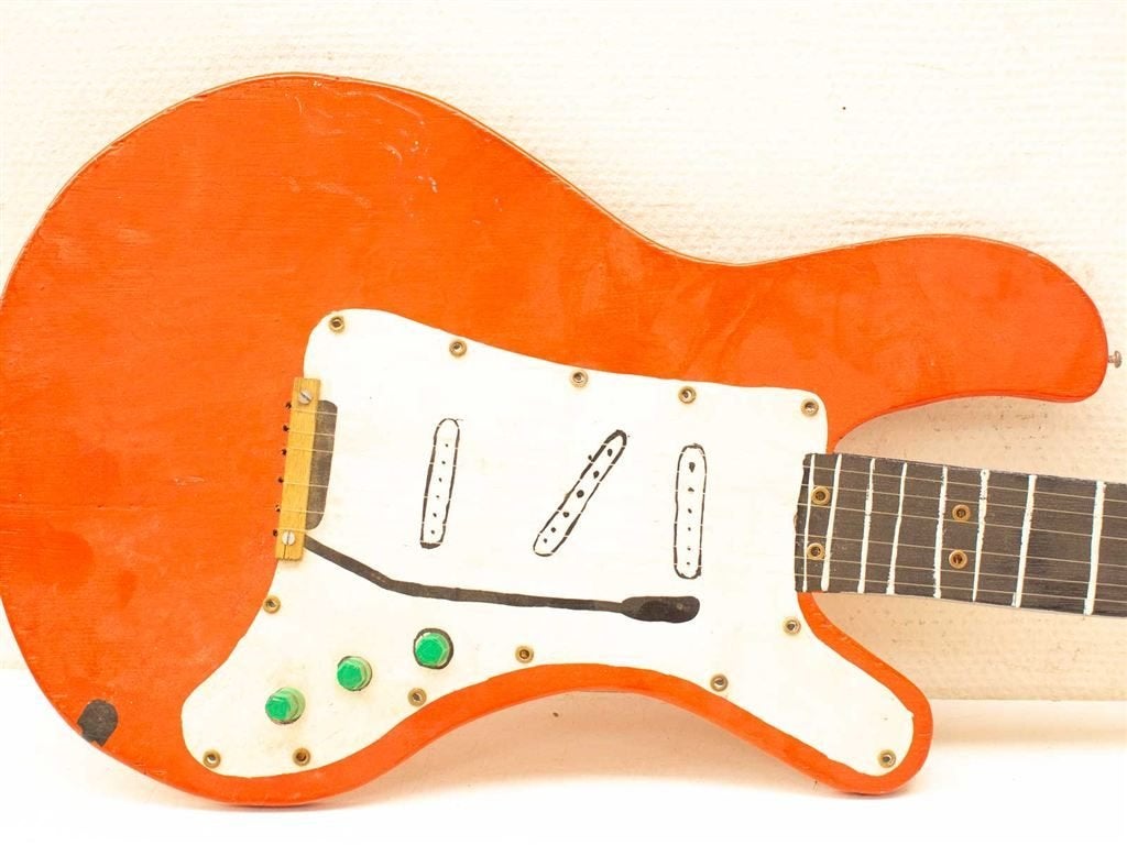 Houten speelgoed gitaar 34796, Kinderen en Baby's, Speelgoed | Houten speelgoed, Ophalen of Verzenden, Gebruikt
