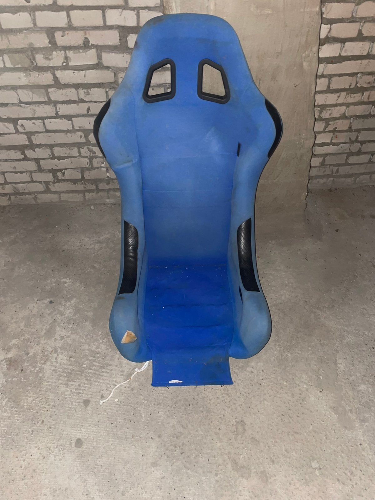 1x race kuipstoelen, Ophalen of Verzenden, Gebruikt