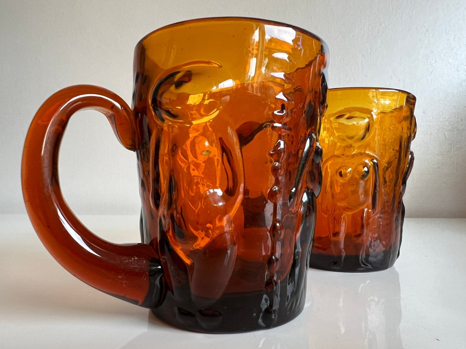 2 Boda Zweden Erik Höglund Amber Bierpul Adam-Eva Jaren 60, Ophalen of Verzenden