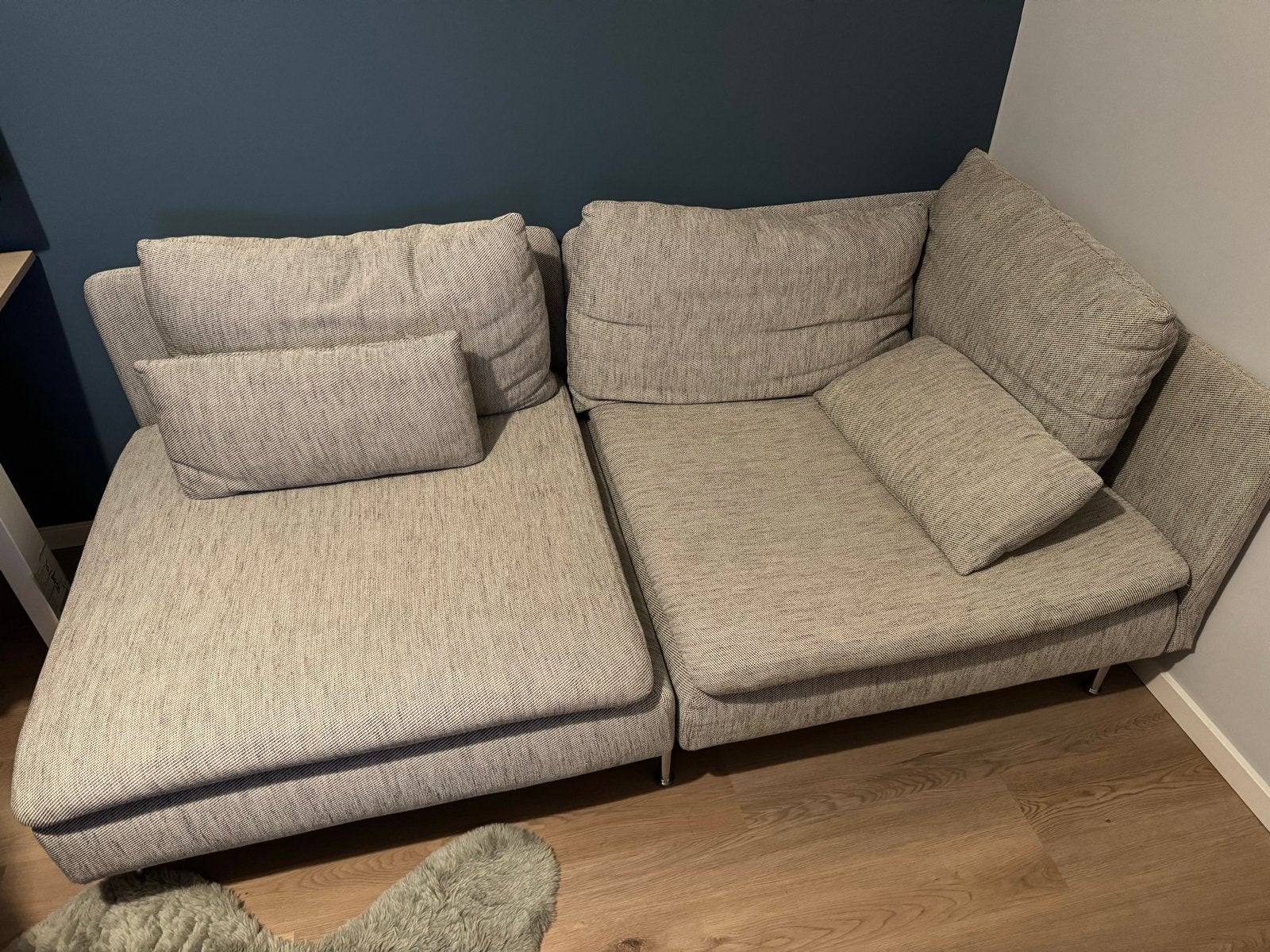 Ikea Söderhamn 3-Seat Sofa, Ophalen, 150 tot 200 cm, Hoekbank, 75 tot 100 cm