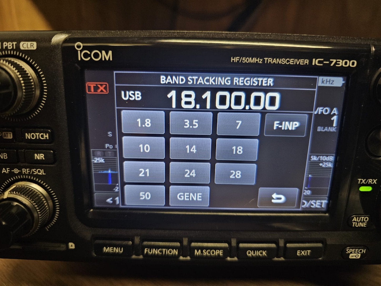 Icom ic 7300, Ophalen of Verzenden, Gebruikt, Zender en Ontvanger