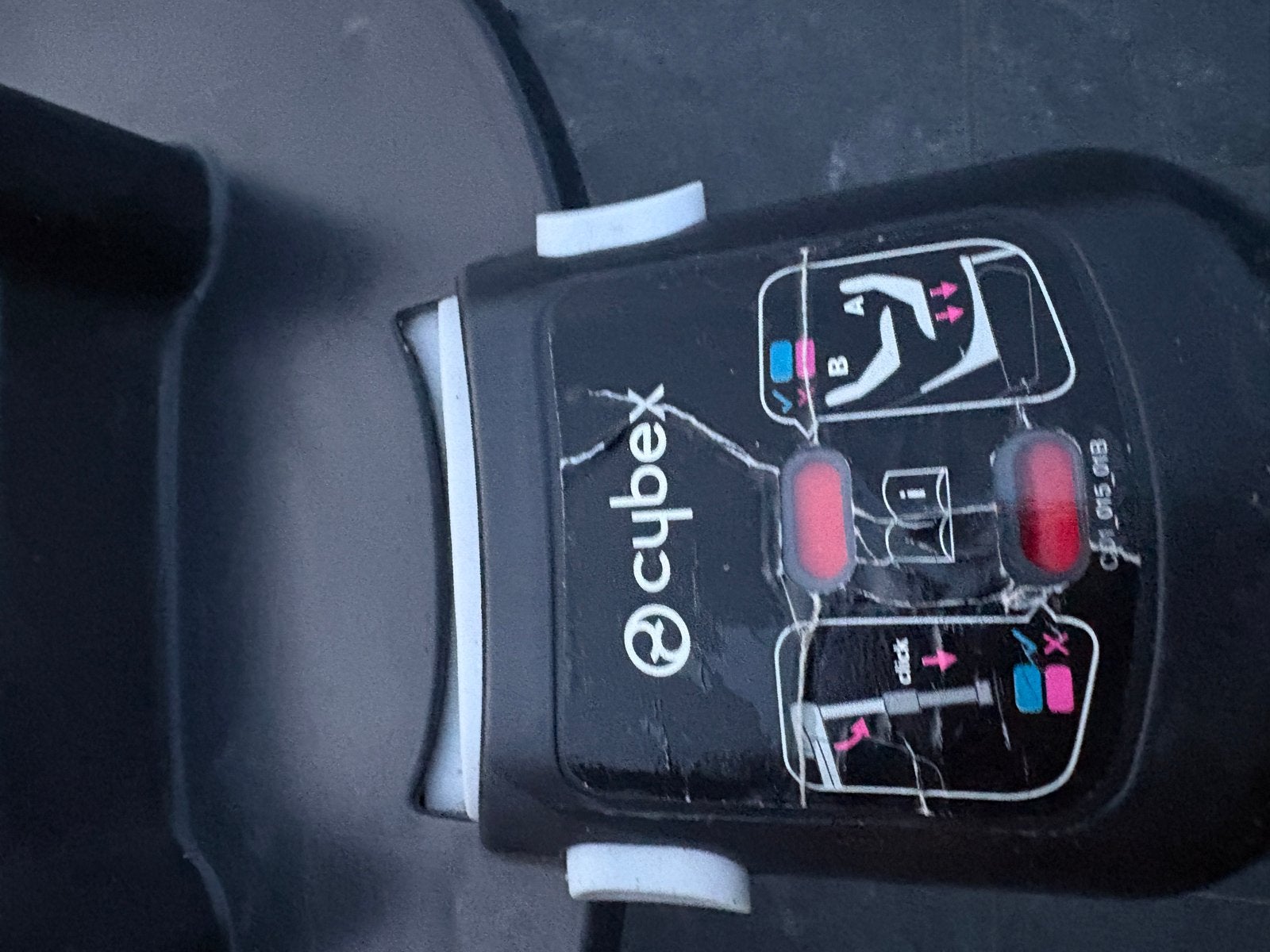 Cybex Aton Base 2-fix Isofix autostoel base, Overige merken, Autogordel of Isofix, Gebruikt, Ophalen of Verzenden