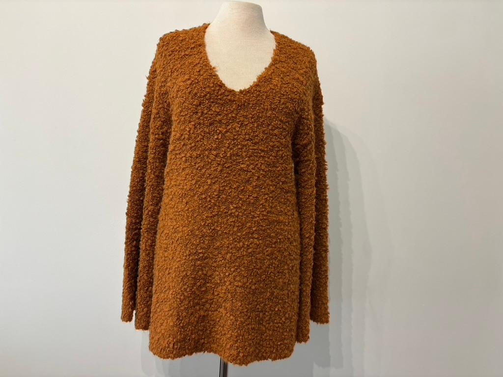 By Malene Birger 'Karlee' Alpaca Knit trui | Cognac Mt M, Kleding | Dames, Truien en Vesten, Nieuw, Maat 38/40 (M), Bruin, Ophalen of Verzenden