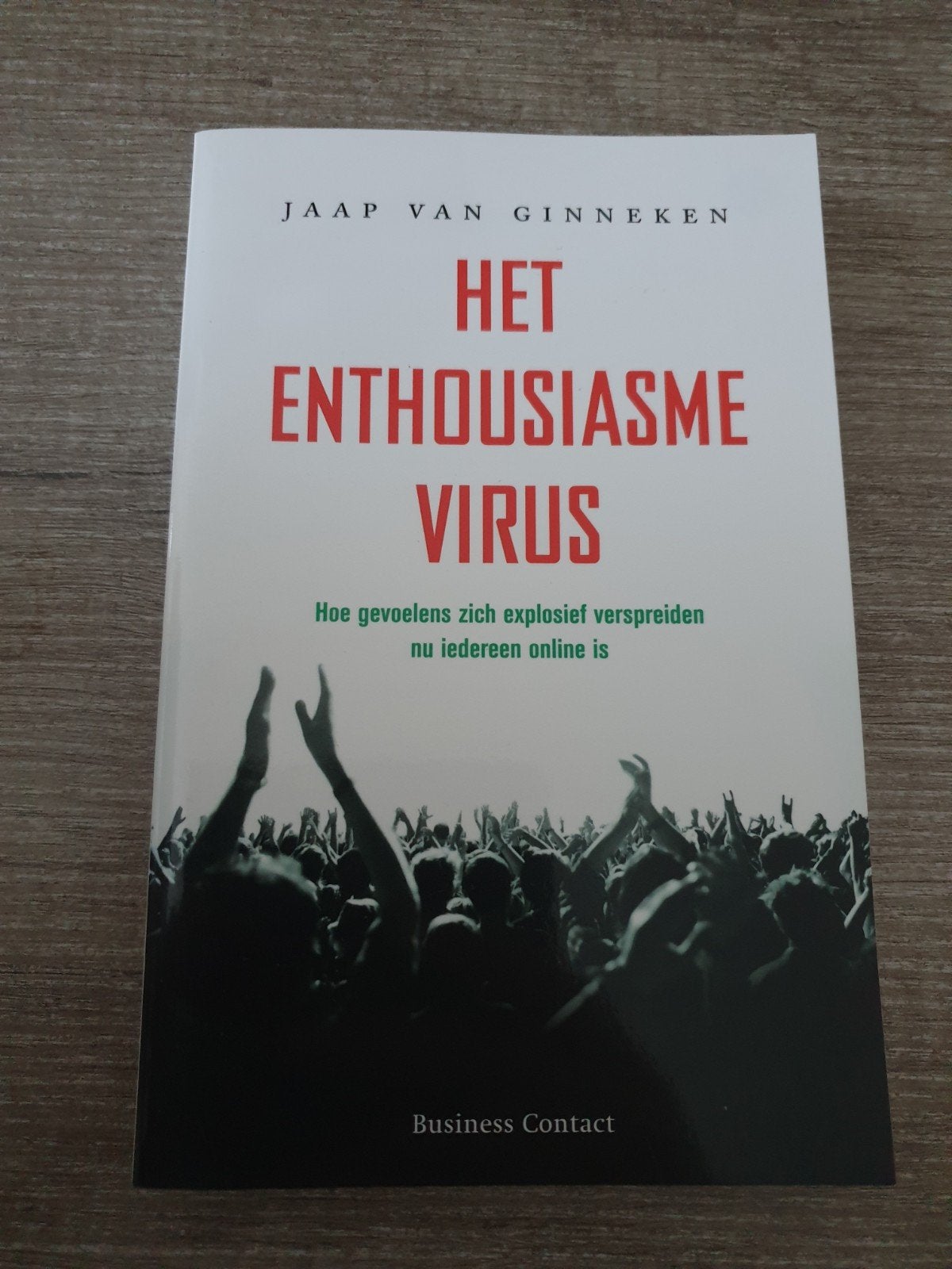 Het Enthousiasme Virus - Jaap van Ginneken, Ophalen of Verzenden, Gelezen, Jaap van Ginneken