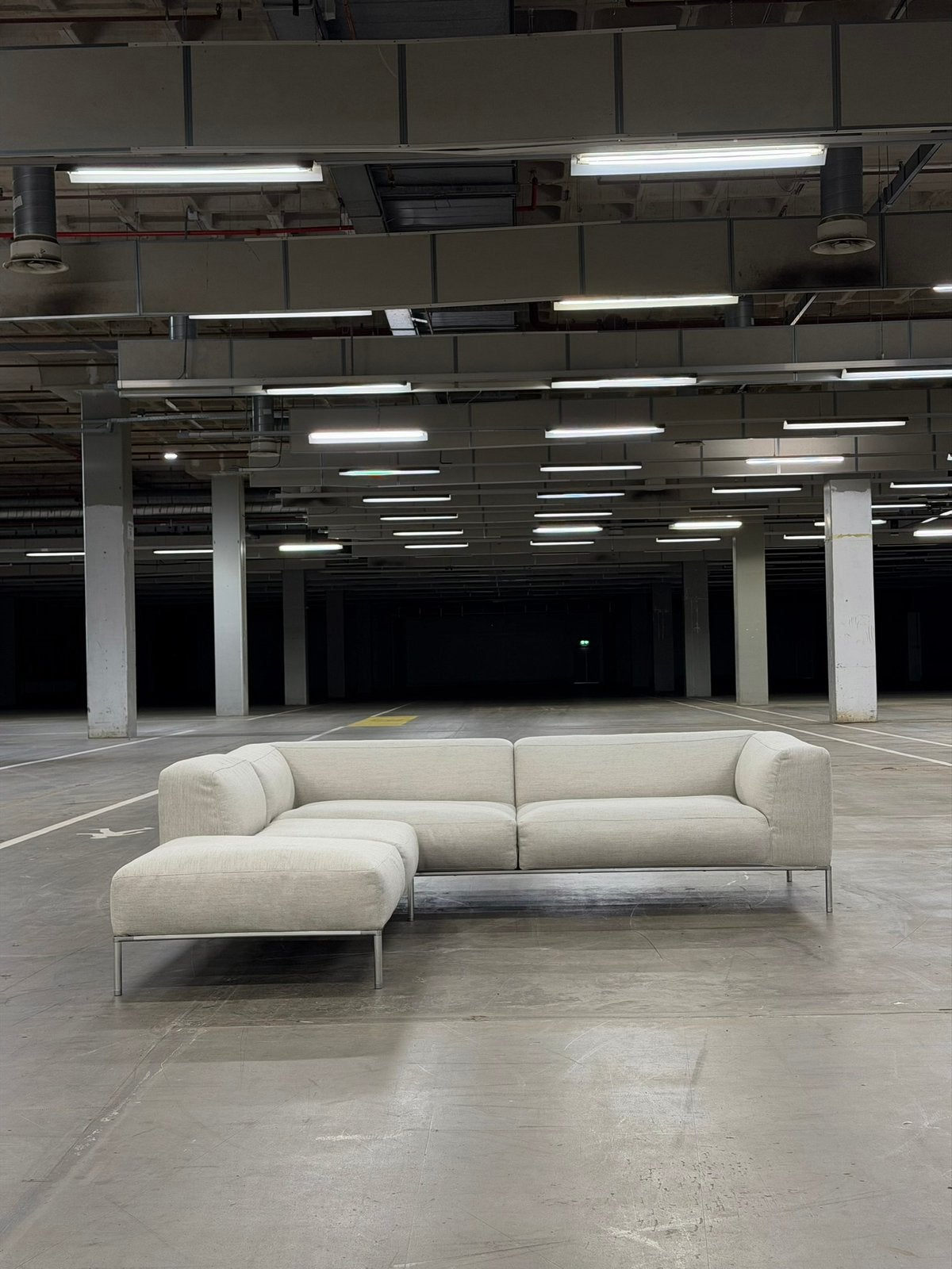 B&B Italia Frank | Natural | NIEUWSTAAT + Garantie, 250 tot 300 cm, Overige materialen, Hoekbank, Ophalen of Verzenden