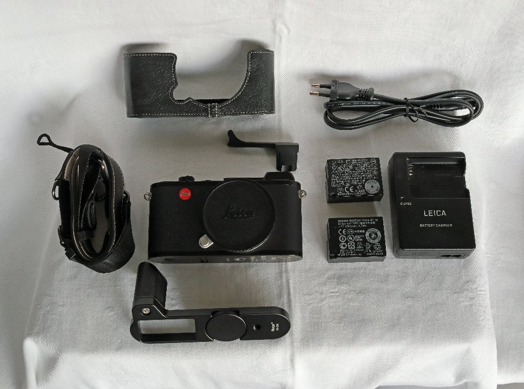LEICA CL MET L- MOUNT EN VEEL ACCESSOIRES, Screenprotector, Leica, Ophalen of Verzenden, Zo goed als nieuw