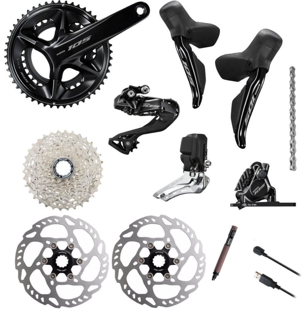 Nieuwe 105 di2 groepset nu €725,-, Ophalen, Nieuw