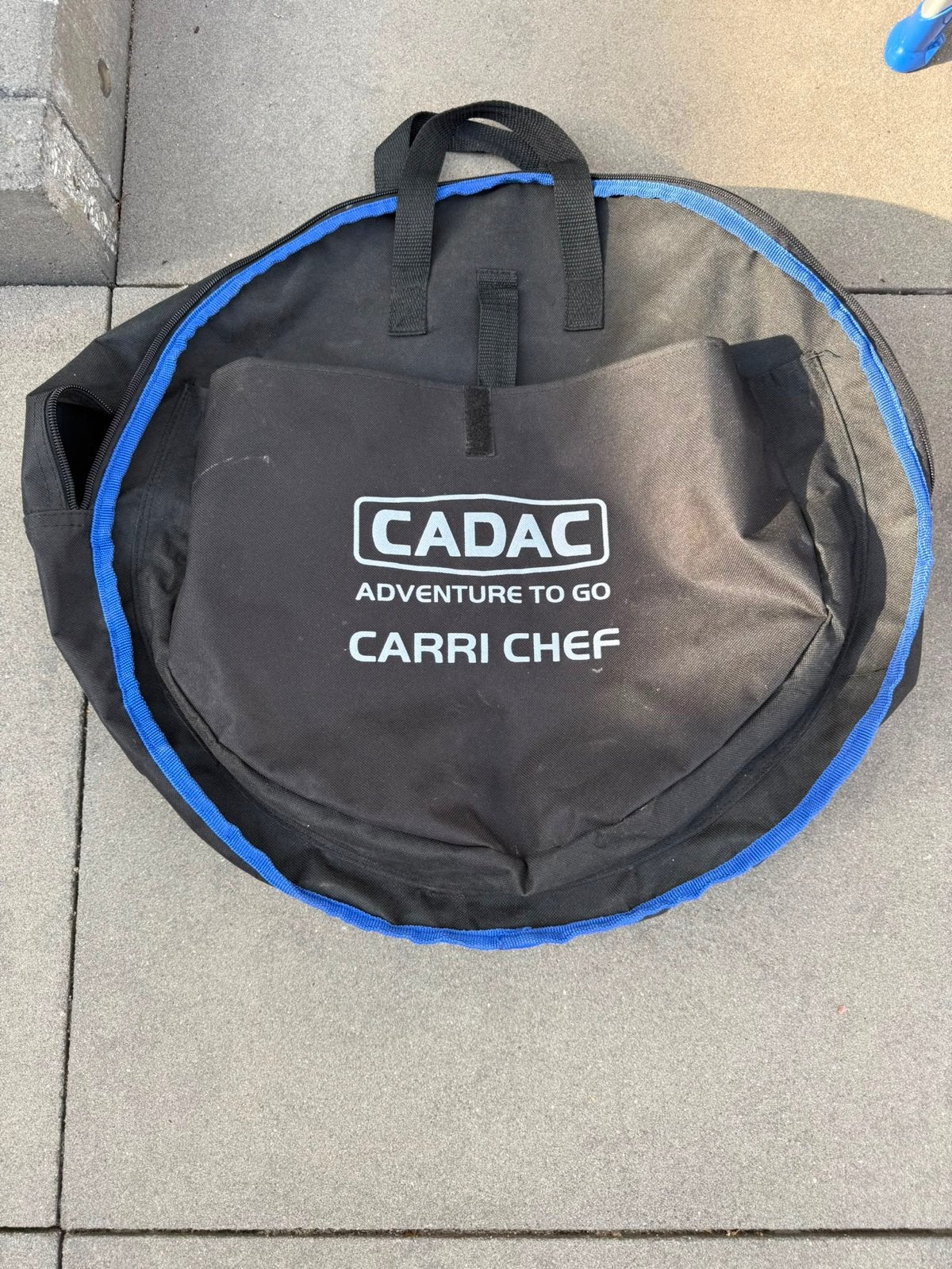 Cadac Carri Chef BBQ/Skottelbraai met hoes en tas, Ophalen of Verzenden, Zo goed als nieuw