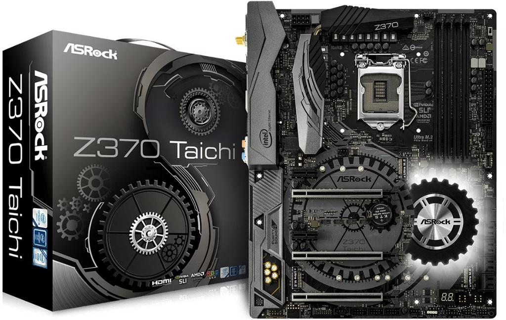 ASRock Z370 Taichi Moederbord, LGA 1151, DDR4, Ophalen of Verzenden, Zo goed als nieuw