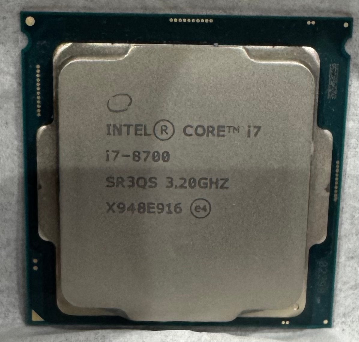 Intel Core i7-8700 Processor, Computers en Software, Processors, Gebruikt, 6-core, 3 tot 4 Ghz, Ophalen of Verzenden