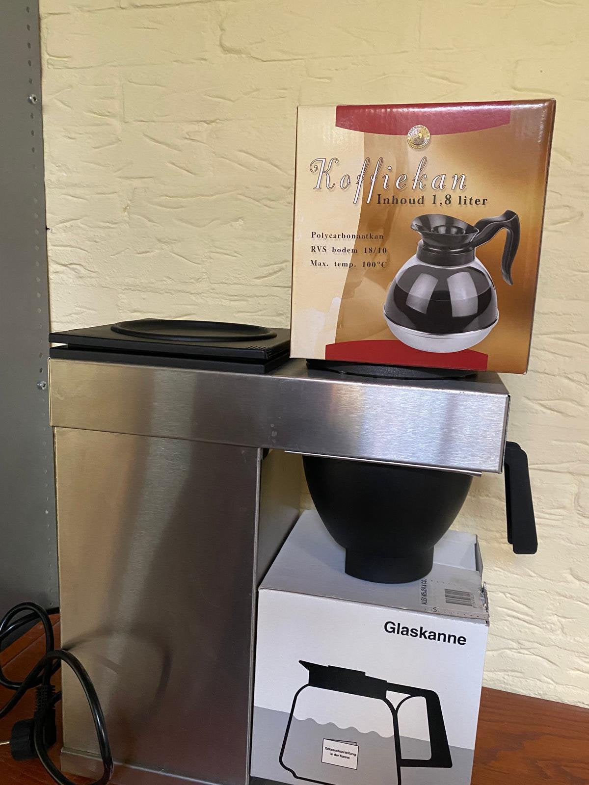 Alex Meijer koffiezetapparaat grootverbruik, 10 kopjes of meer, Ophalen of Verzenden, Zo goed als nieuw, Koffiemachine