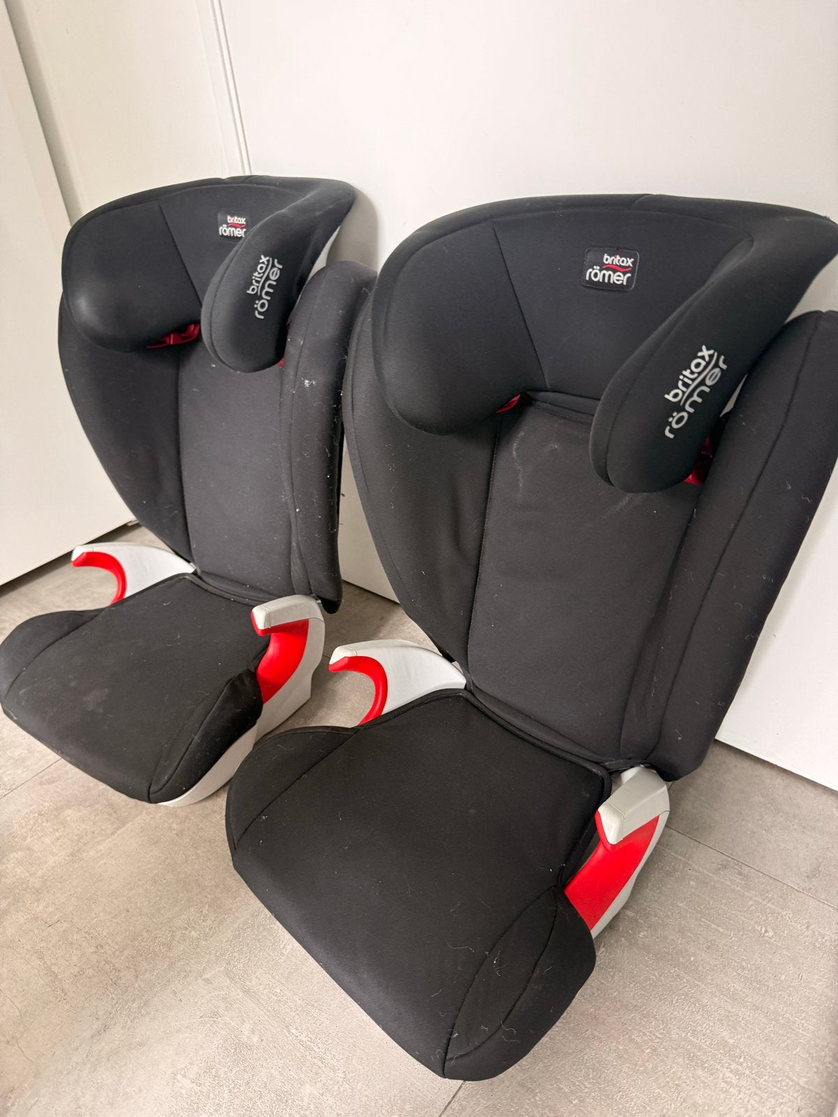 2x Britax Römer KID II autostoel 15-36 kg, Ophalen, Romer, 15 t/m 36 kg, Zijbescherming