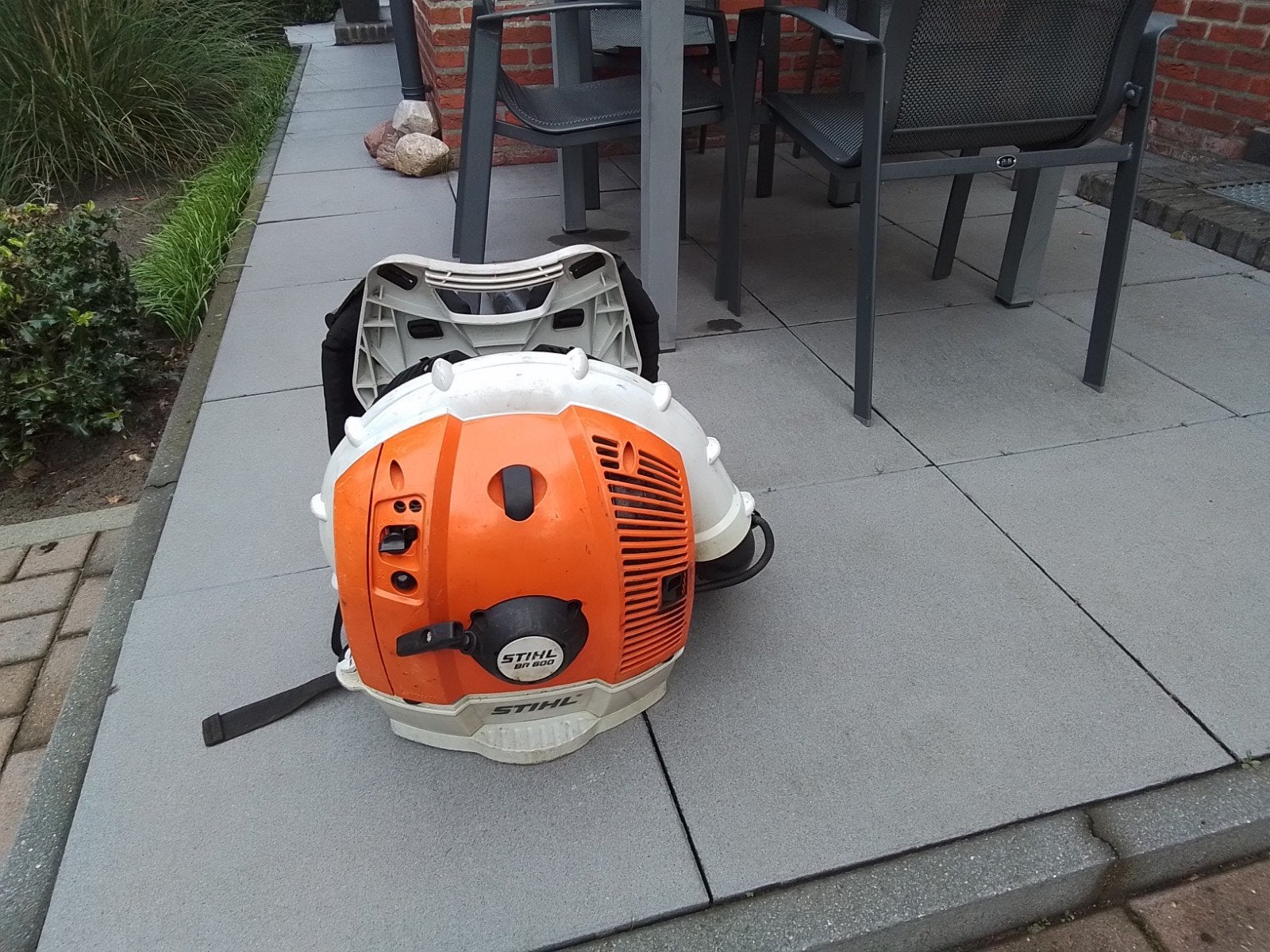 Stihl br 600 bladblazer, Ophalen, Gebruikt, Benzine