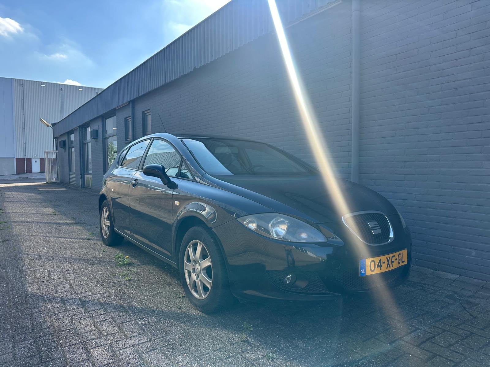 SEAT Leon 1.6 Sportstyle (bj 2007), Auto's, Stof, Gebruikt, Zwart, Leon