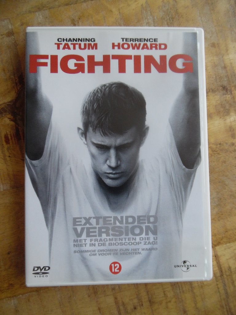 AKTIE MISDAAD BOKSEN - FIGHTING - CHANNING TATUM, Vanaf 16 jaar, Ophalen of Verzenden, Gebruikt, Overige gebieden