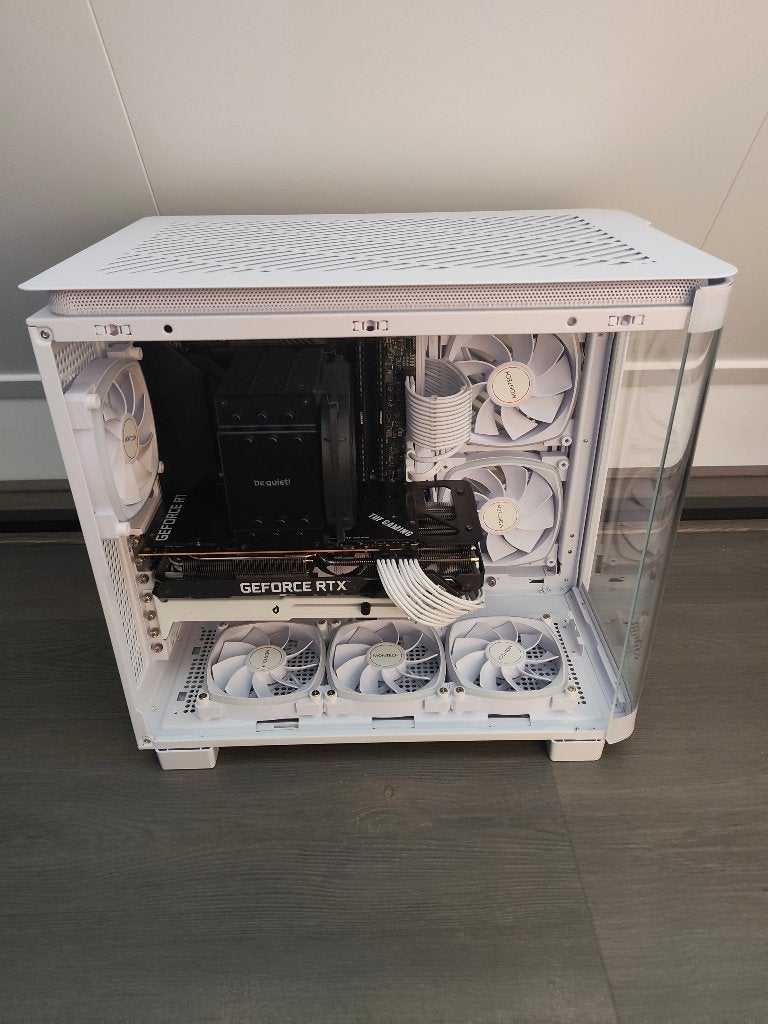 Gaming PC i7-12700K/32GB/1TB/RTX 3080-12GB/Wit+6mnd garantie, Ophalen, 32 GB, Zelf gebouwde pc, SSD