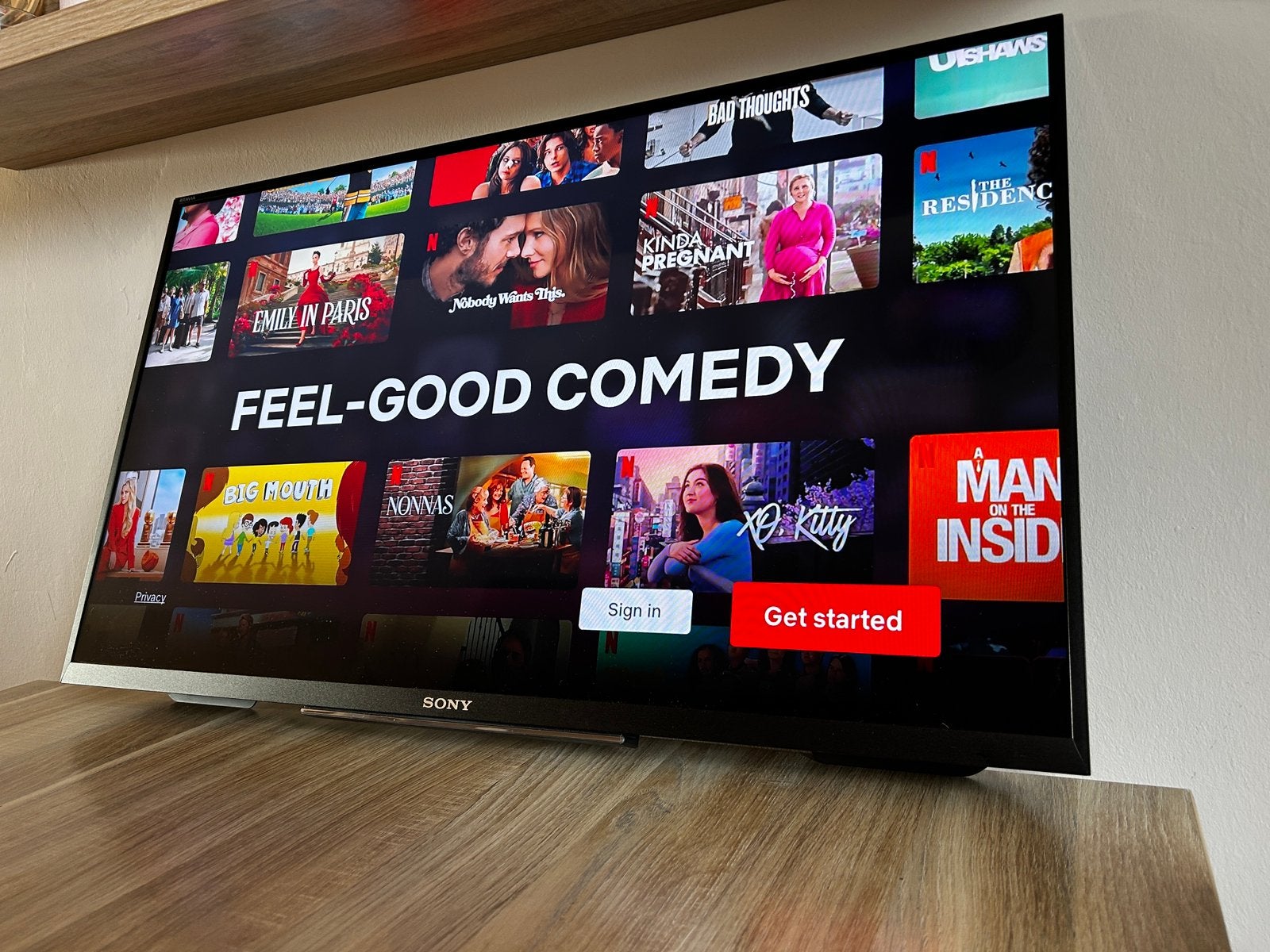 Sony Smart TV 32 inch, Ophalen, Zo goed als nieuw, Sony, Smart TV