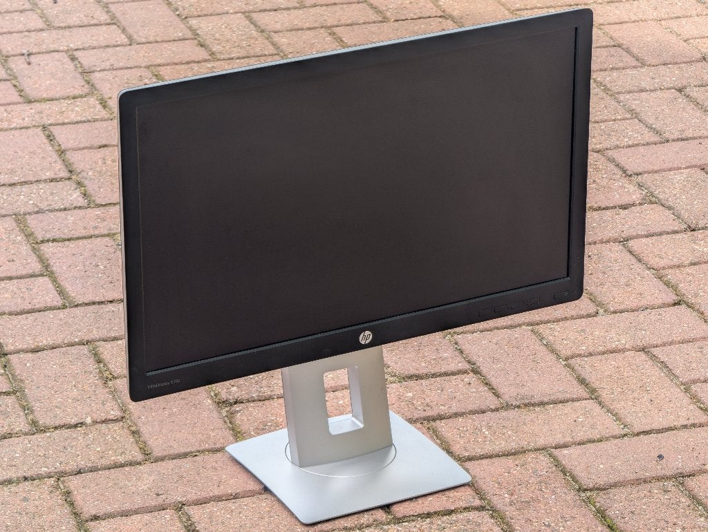 HP 23" Full HD EliteDisplay E232 ±25x, Computers en Software, Ophalen, IPS, DisplayPort, In hoogte verstelbaar