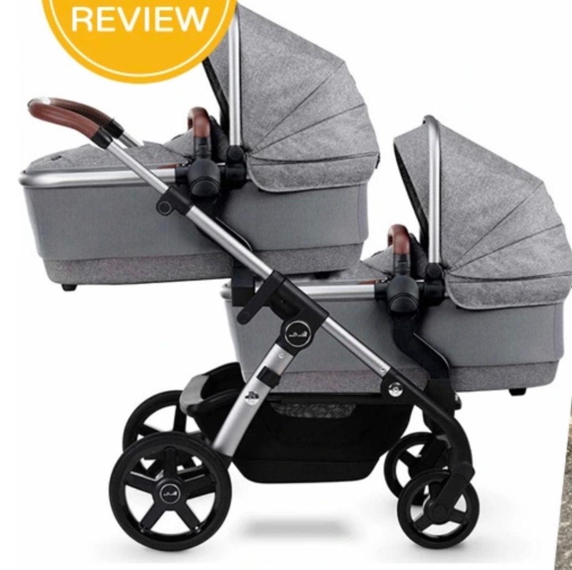 Silver Cross Wave reiswieg - Gebruikt maar goede staat, Gebruikt, Met reiswieg, Ophalen, Kinderwagen
