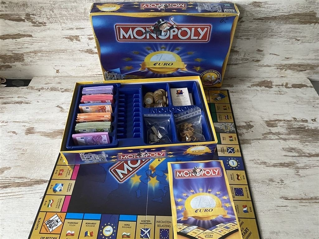 Monopoly euro parker [s406], Verzenden, Zo goed als nieuw