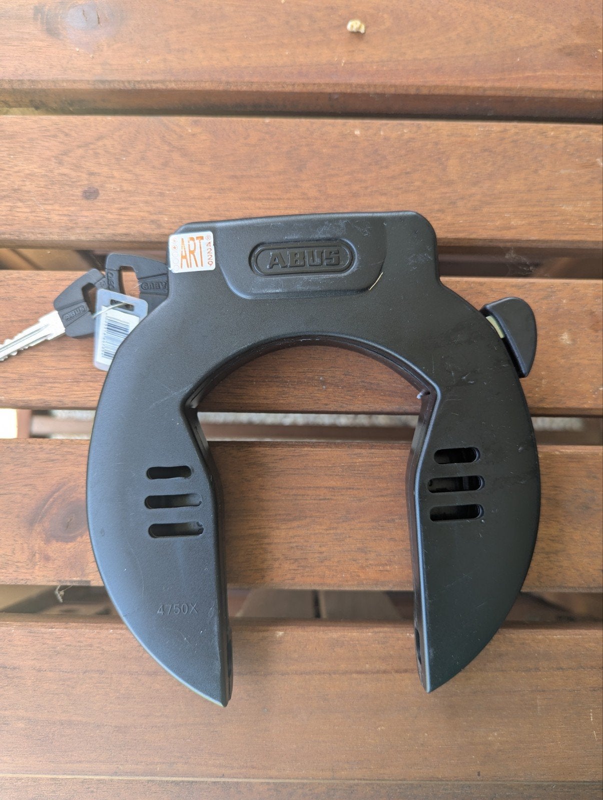 ABUS 4750X Ringslot met ART2 keurmerk, Ophalen of Verzenden, Nieuw